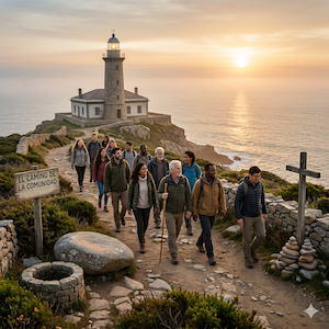 Paradas de una comunidad en marcha