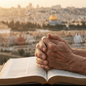 Rezar por Israel y Jerusalén