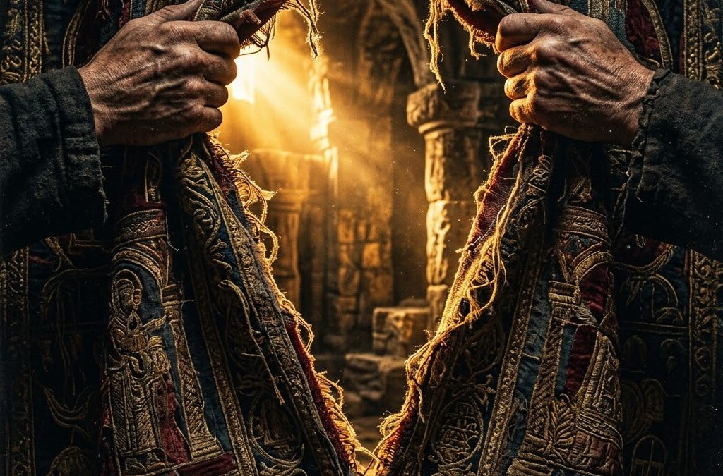 Y el velo del Templo se rasgó de arriba abajo