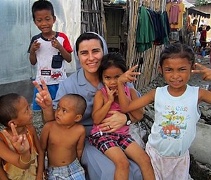 De campeona deportiva en España a monja misionera con los pobres en Filipinas