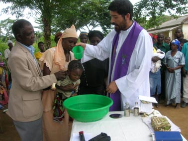 Un sacerdote salesiano en Angola