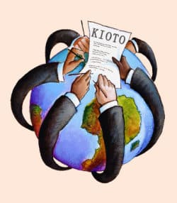 Pésima situación de España en el Tercer Aniversario del Protocolo de Kioto