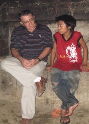 Niños de la calle en Filipinas
