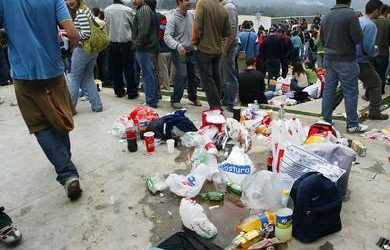 Vamos de marcha, botellón