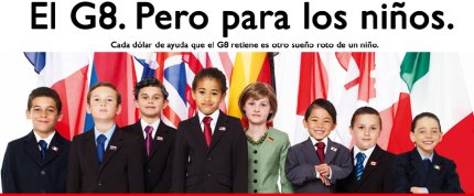 Críticas de las ONG al G8