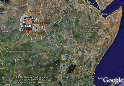 Google Earth nos acerca al genocidio de Darfur (Sudán)