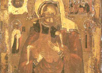 LA  MADRE QUE JUEGA CON EL NIÑO.  El icono de la Virgen de Pelagonitisa